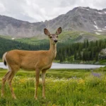 KI-generiertes Bild mit einem Hirsch